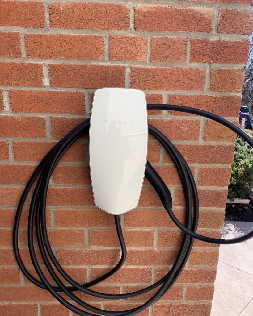 tesla ev charger